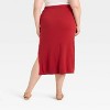 Women's Leisure Studio French Terry Midi Pencil Skirt - Universal Thread™ - 2 of 3