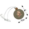 Bellarmine University Secondary Logo Mini Small Tiny Wood Christmas Tree Holiday Ornament - 4 of 4