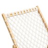 Moda Furnishings Outdoor Set of 2 Weaving Chair, with Handwoven Rope for Patio, Living Room, Garden, Balcony - 4 of 4