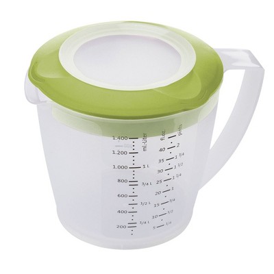NutriChef 2 -Piece Plastic Measuring Cup Set