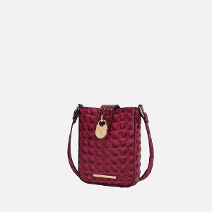 MKF Collection Avery Croc-Embossed Vegan Leather Crossbody Bag by Mia K - 1 of 4
