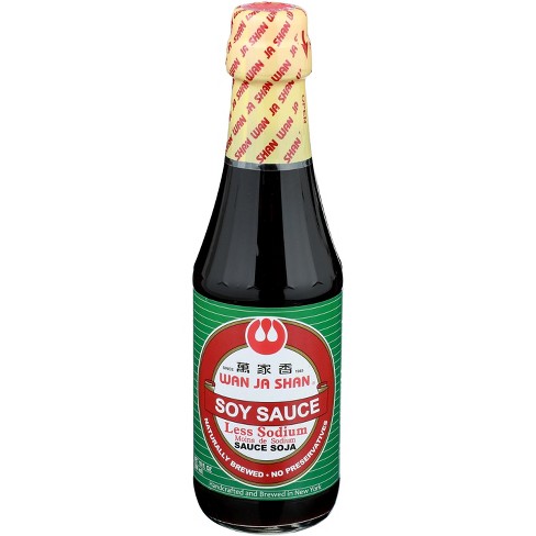 Wanjashan Less Sodium Soy Sauce - Case of 6 - 10 oz - image 1 of 4