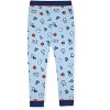 Sleep On It Boys 2-Piece Super Soft Jersey Long Sleeve Snug-Fit Pajama Set - 3 of 4