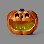 Light Up Jack-O'-Lantern Halloween Candy Bowl - Hyde & EEK! Boutique™