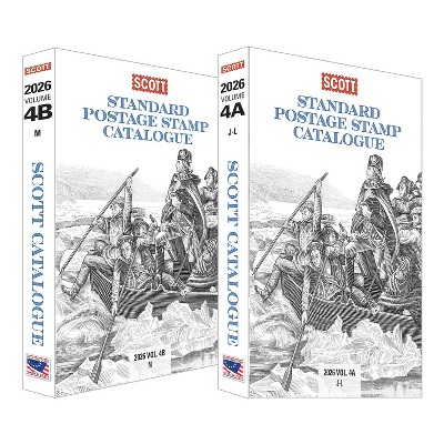 2026 Scott Stamp Postage Catalogue Volume 4: Cover Countries J-M (2 Copy Set) - (Scott Stamp Postage Catalogues) 182nd Edition (Paperback)