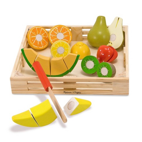 Kids Role Play Kitchen Children Wooden Fruit Vegetable Food Cutting Toy Set G1 for sale online 