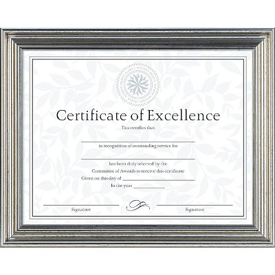 DAX Document Frame Antique Bronze 8 1/2 x 11 N1818N3T