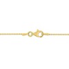 EVERLY JEWELRY | Yellow Plated Silver Enamel Bead Station Dancer Charm Necklace – Multiple color Enamel - 2 of 4