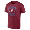 MLB Philadelphia Phillies Men's Bi-Blend T-Shirt - 2 of 3