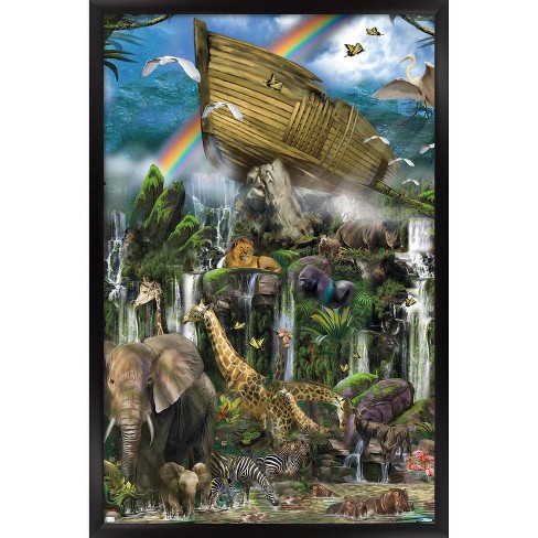 Trends International Noah's Ark Framed Wall Poster Prints : Target