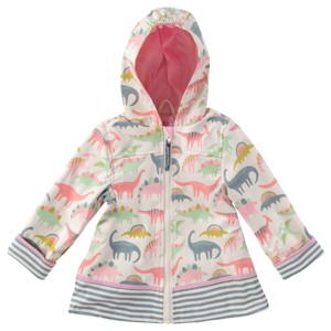 Stephen Joseph Gifts Girls Raincoats Pink Dino Pink 4/5 - 1 of 4