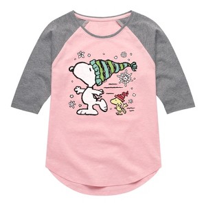 Girls' - Peanuts - Snoopy Woodstock Skate - 1 of 4