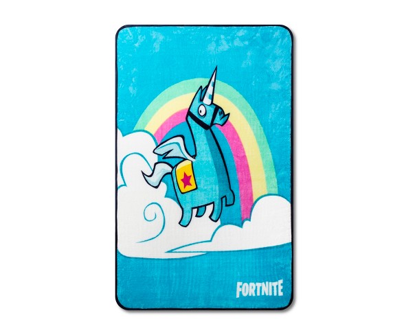 Fortnite 40"x60" Brite Unicorn Throw Blanket