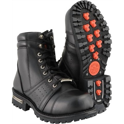 Men's 's Lace to Toe w/ Side Zipper - Milwaukee Leather