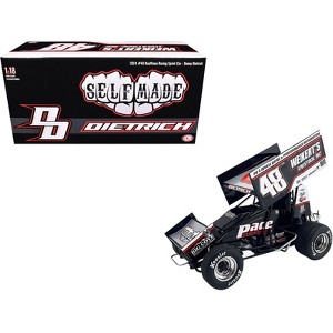 Winged Sprint Car #48 Danny Dietrich "Weikert's Livestock Inc." Gary Kauffman Racing (2024) 1/18 Diecast Model Car by ACME - 1 of 4
