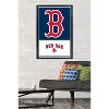 Trends International MLB Boston Red Sox - Logo 22 Framed Wall Poster Prints - 2 of 4