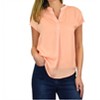 Women's CAP SLEEVE AIRFLOW BLOUSE - Renuar - 2 of 3