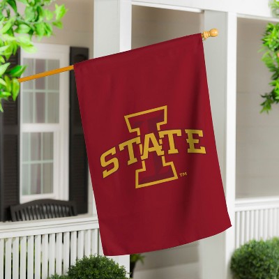 Iowa State University Red and Yellow Nylon Garden Flag