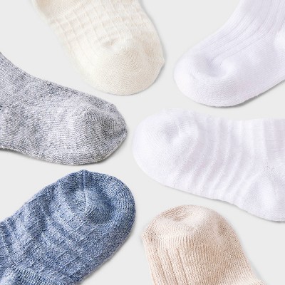 Toddler 6pk Waffle Ribbed Ankle Socks - Cat & Jack' - image 3