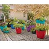 Viva Self-Watering Rolling Planter, Round Small - 2 of 4