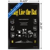 Trends International DC Comics Batman: 85th Anniversary - Long Live The Bat (Batman Collage) Framed Wall Poster Prints - 3 of 4