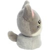 Aurora Pocket Pets Plush 5" Pepper Cat Stuffed Toy, Gray and White, 1 Count - 3 of 4