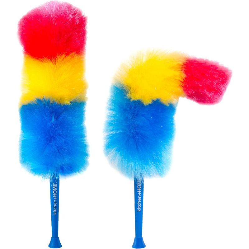 Kitchen + Home Rainbow Static Duster - 23" Electrostatic Feather Duster, 2 of 7