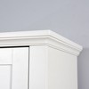 NicBex Bathroom Floor Cabinet with 6 Adjustable Shelves,Tall Bathroom Cabinet with 2 Doors,67" Freestanding Cabinet Storage for Kitchen/Living,White - 4 of 4