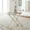Nautical Boat Shape Folding Table Taupe - Olivia & May - 3 of 4