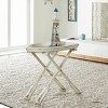 Nautical Boat Shape Folding Table Taupe - Olivia & May - image 3 of 4