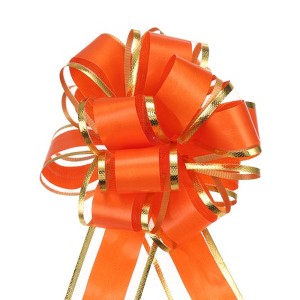 Unique Bargains Christmas Wedding Gift Wrapping Large Pull Bow 10 Pcs - 1 of 4