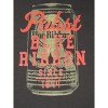 Pabst Blue Ribbon Foaming Mug and Logo Men's Black Graphic Tee - 2 of 2