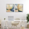 Stupell Industries Abstract Sunshine Florals 2pc Framed Giclee Art Set - 2 of 4