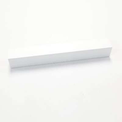 Snow Tigre II Black and White Framed Wall Art Print