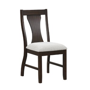 New Classic Furniture,Chestnut Ridge Wood Dining Chair in Brown (Set of 2) - 1 of 4