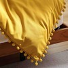 BAGOKIE 3-Piece Bed in a Bag Comforter Set with Pom Fringe - 4 of 4