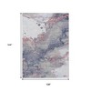 HomeRoots 9' X 12' Blush And Gray Abstract Washable Indoor Outdoor Area Rug - 3 of 4