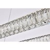 Elegant Lighting Monroe 1 - Light Pendant in  Chrome - 3 of 4