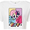 Women's - My Little Pony - Bff Pony Grid Cropped Graphic T-Shirt - 2 of 4