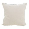 18"x18" Flamingo Bloom Statement Poly Filled Throw Pillow Green - Saro Lifestyle - 2 of 3