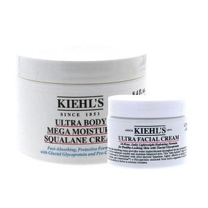 Kiehl's Ultra Facial Cream, 1.7 oz & Kiehl's Ultra Body Mega Moisture Squalane Cream, 8.4 oz DUO - 1 of 4