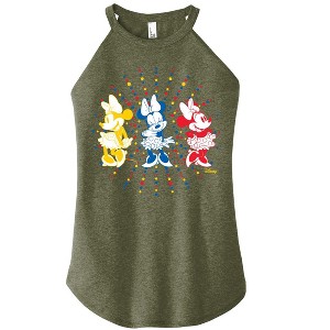 Women's - Disney - Mickey & Friends Graphic High Neck Tank - 1 of 3
