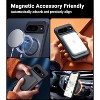 BONGEEK Magnetic for Google Pixel 9 Case & Pixel 9 Pro Case (Compatible with MagSafe) Slim Translucent Matte Shockproof Phone Cover,Black - 4 of 4