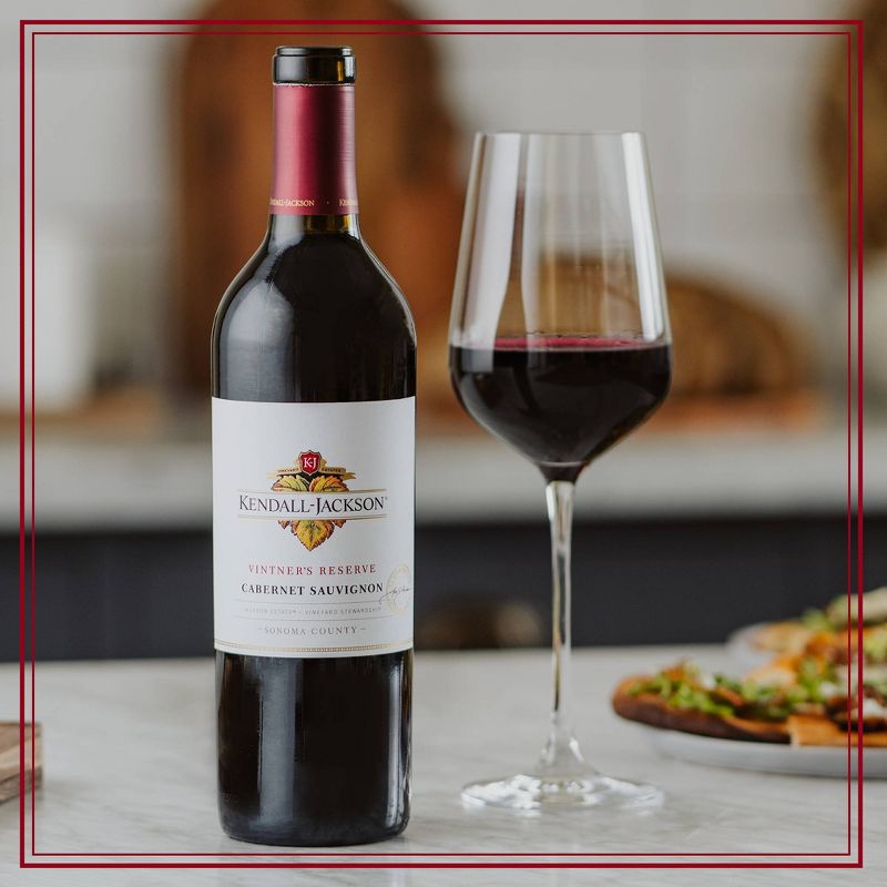 Kendall-Jackson Vintner&#39;s Reserve Cabernet Sauvignon Red Wine - 750ml Bottle, 5 of 10
