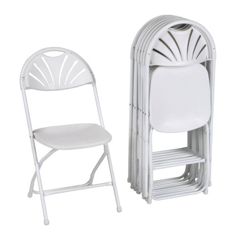 Target white hot sale folding chair