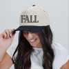 Embroidered Fall Bold - Women's Corduroy Trucker Hat - 3 of 3