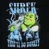 Seven Times Six DreamWorks Shrek T-Shirt Men's That'll Do Donkey Graphic Print Crewneck Tee Black - 2 of 4