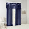 PAGED Faux Silk Blackout Curtains for Bedroom,Window Curtain Panel with Twisted Tab Top,Lined,Curtains for Living Room,Machine Washable - 3 of 4