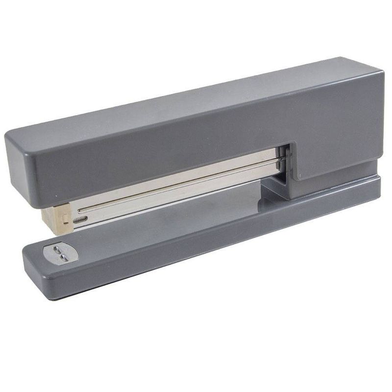 JAM Paper Modern Desk Stapler - Gray, 1 of 7