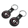 Keyscaper NCAA SEC Universities Insignia Black Airtag Holder 2-Pack - 2 of 4